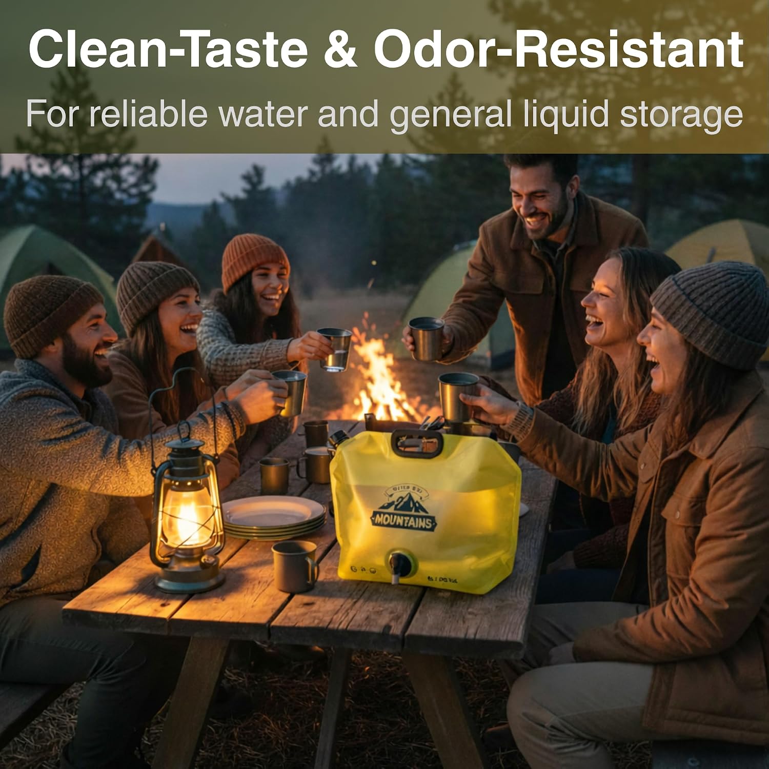 Collapsible Camping Water Container 8L