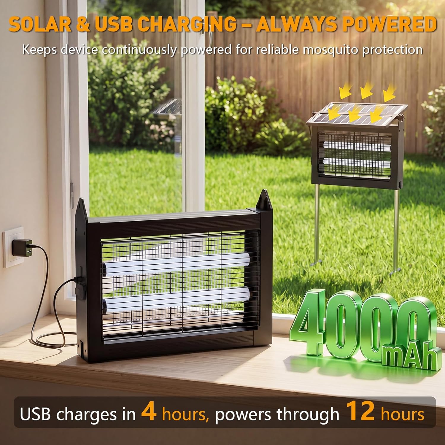 DINO Solar Bug Zapper