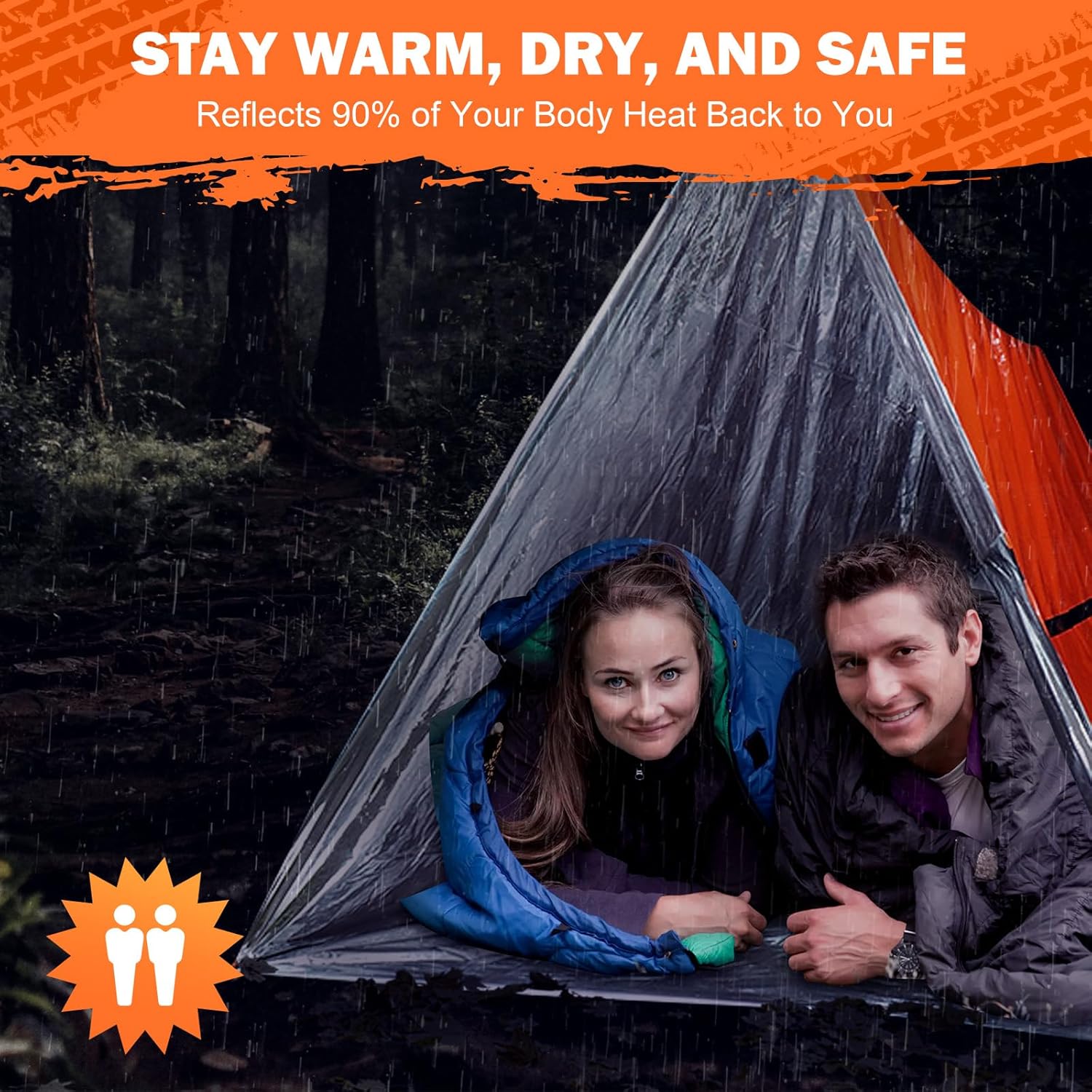 2x Emergency Tents