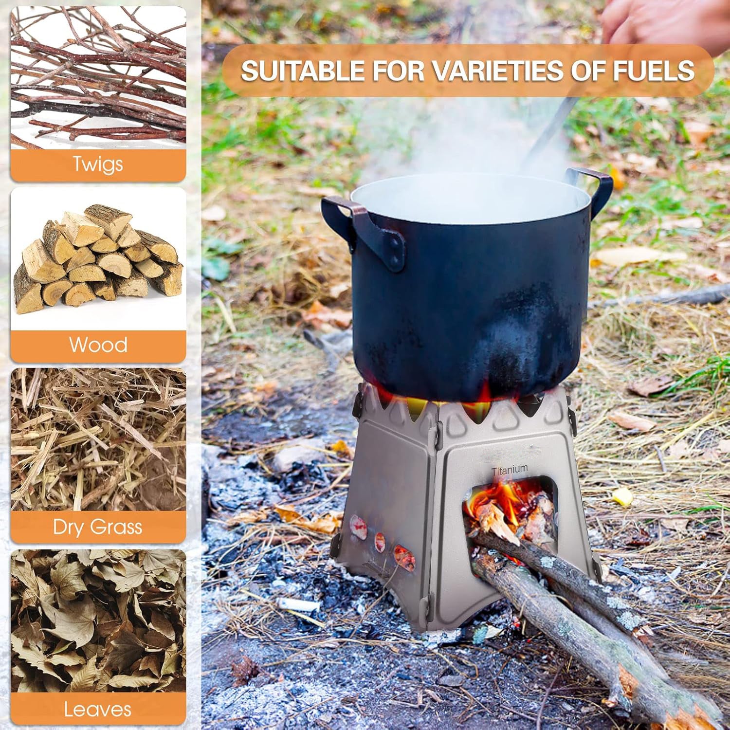 Vulcan Titanium Stove