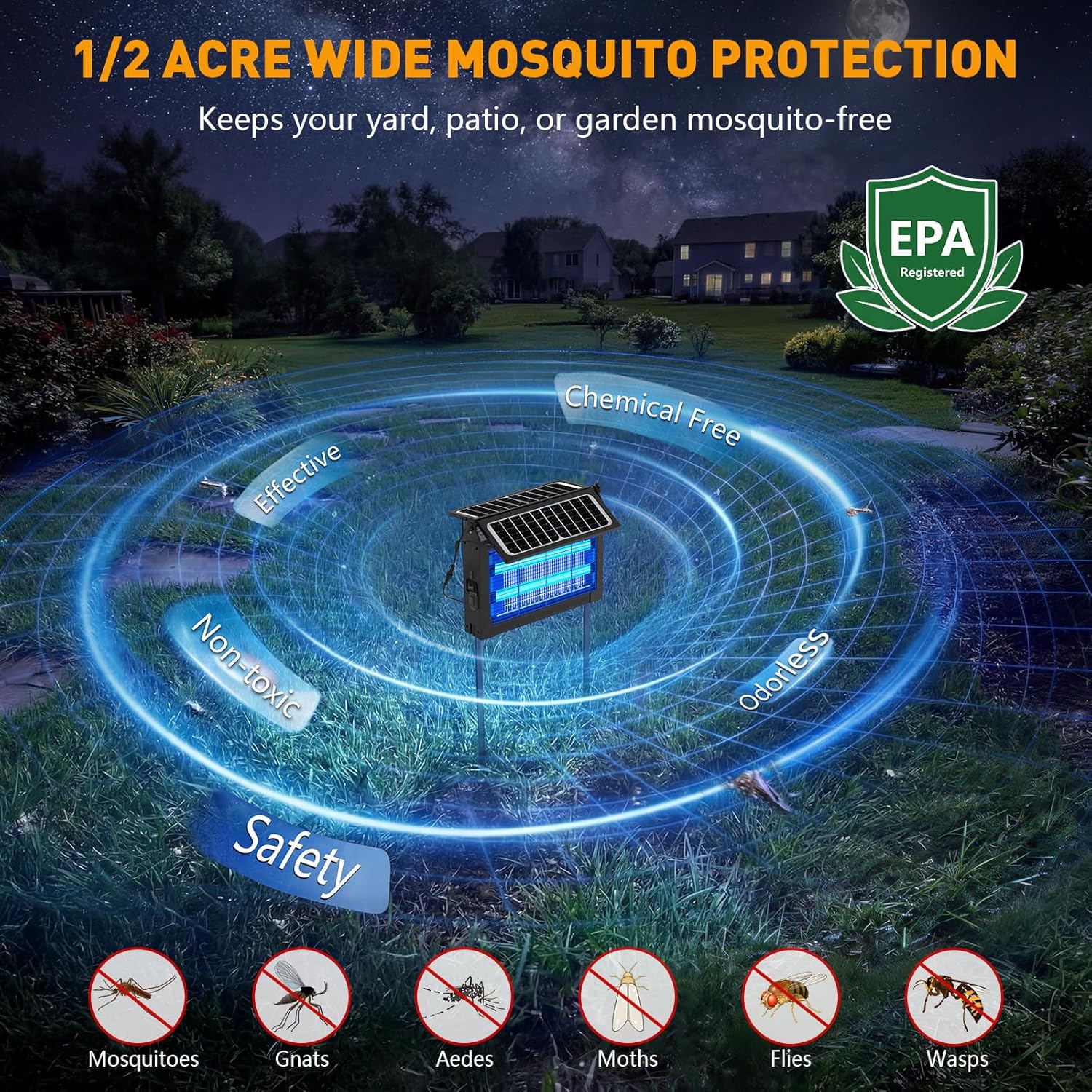 DINO Solar Bug Zapper