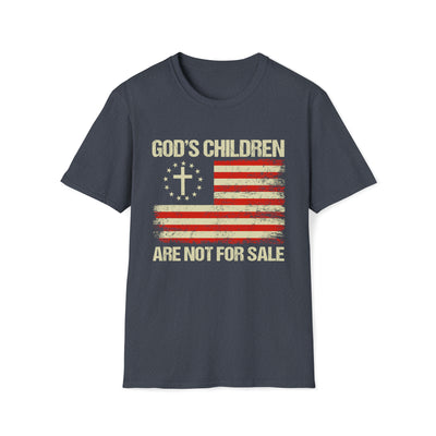God's children are not for sale 8 Unisex Softstyle T-Shirt