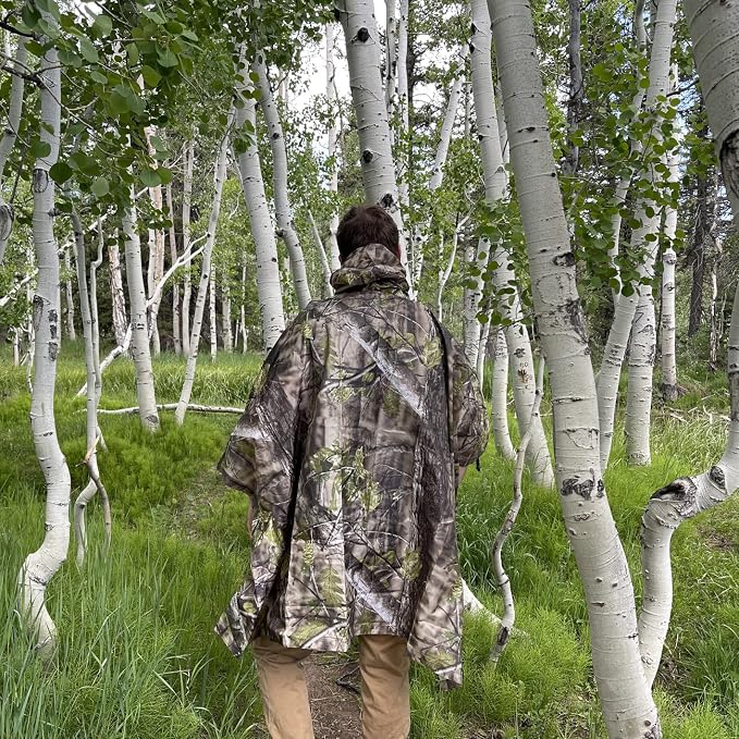 1 Camo Rain Ponchos