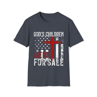 God's children are not for sale 4 Unisex Softstyle T-Shirt