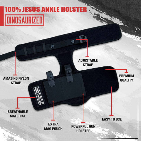 100% JESUS Ankle Holster II