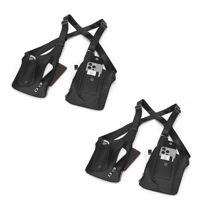 Double Shoulder Underarm Utility Bag
