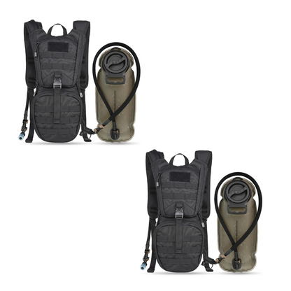 2-in-1 MOLLE Tactical Hydration Pack (3L)