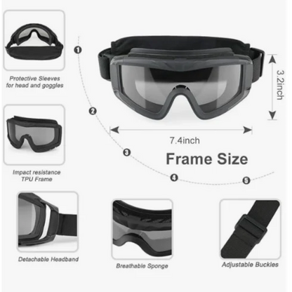 Airsoft Tactical Safety Goggles