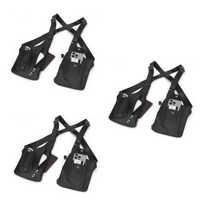 Double Shoulder Underarm Utility Bag