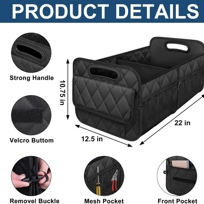 50L Waterproof Trunk Organizer
