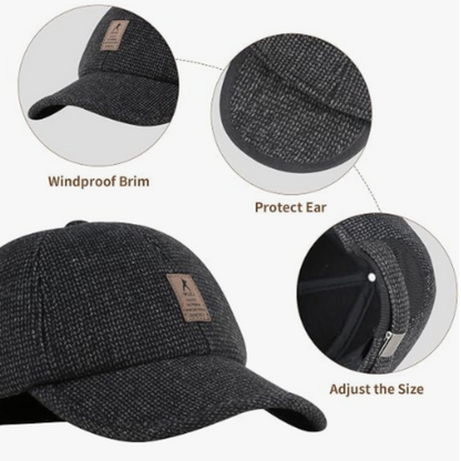 Earflap Sport Dad Cap