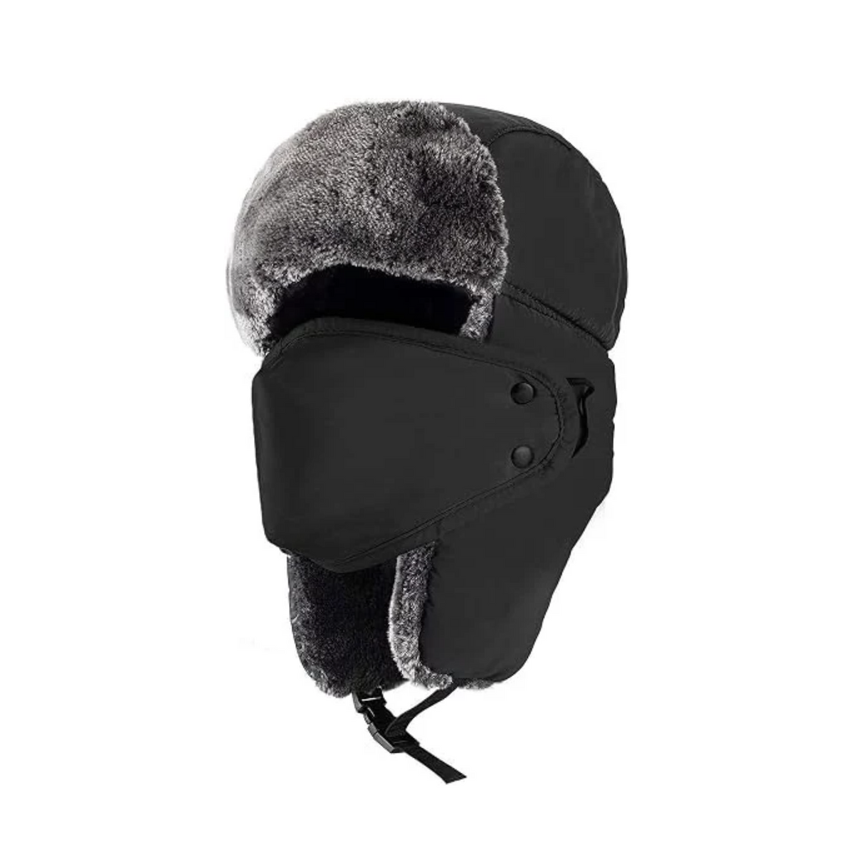 Winter Trapper Hat With Windproof Mask