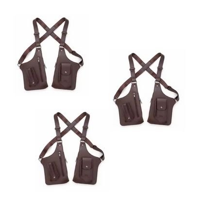 Double Shoulder Underarm Utility Bag