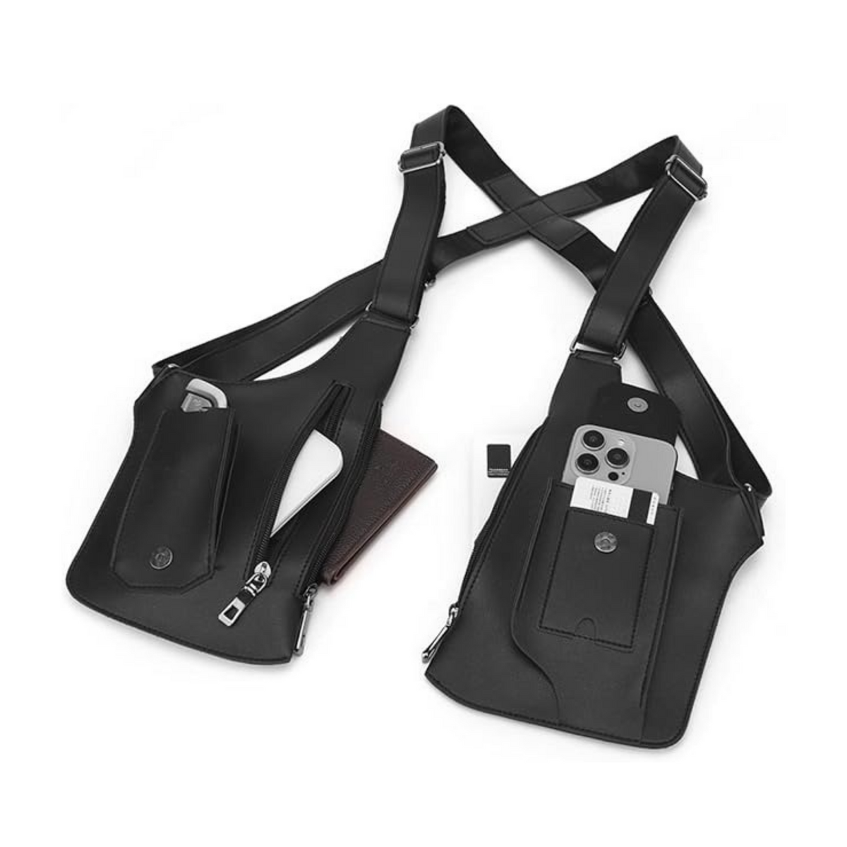 Double Shoulder Underarm Utility Bag