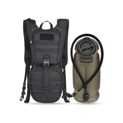 2-in-1 MOLLE Tactical Hydration Pack (3L)