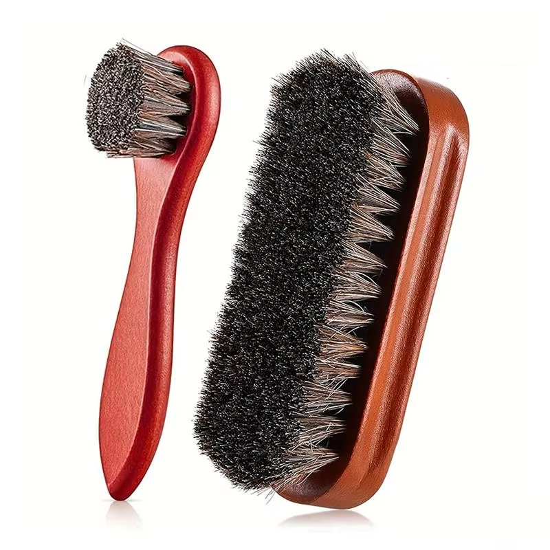 Horsehair Brush Leather