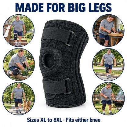 BigStride Plus-Size Knee Brace