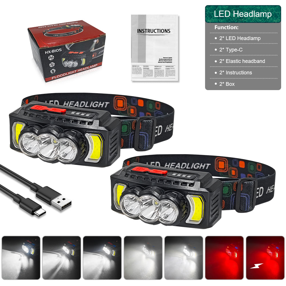 2 Vanta Tactical Headlamps