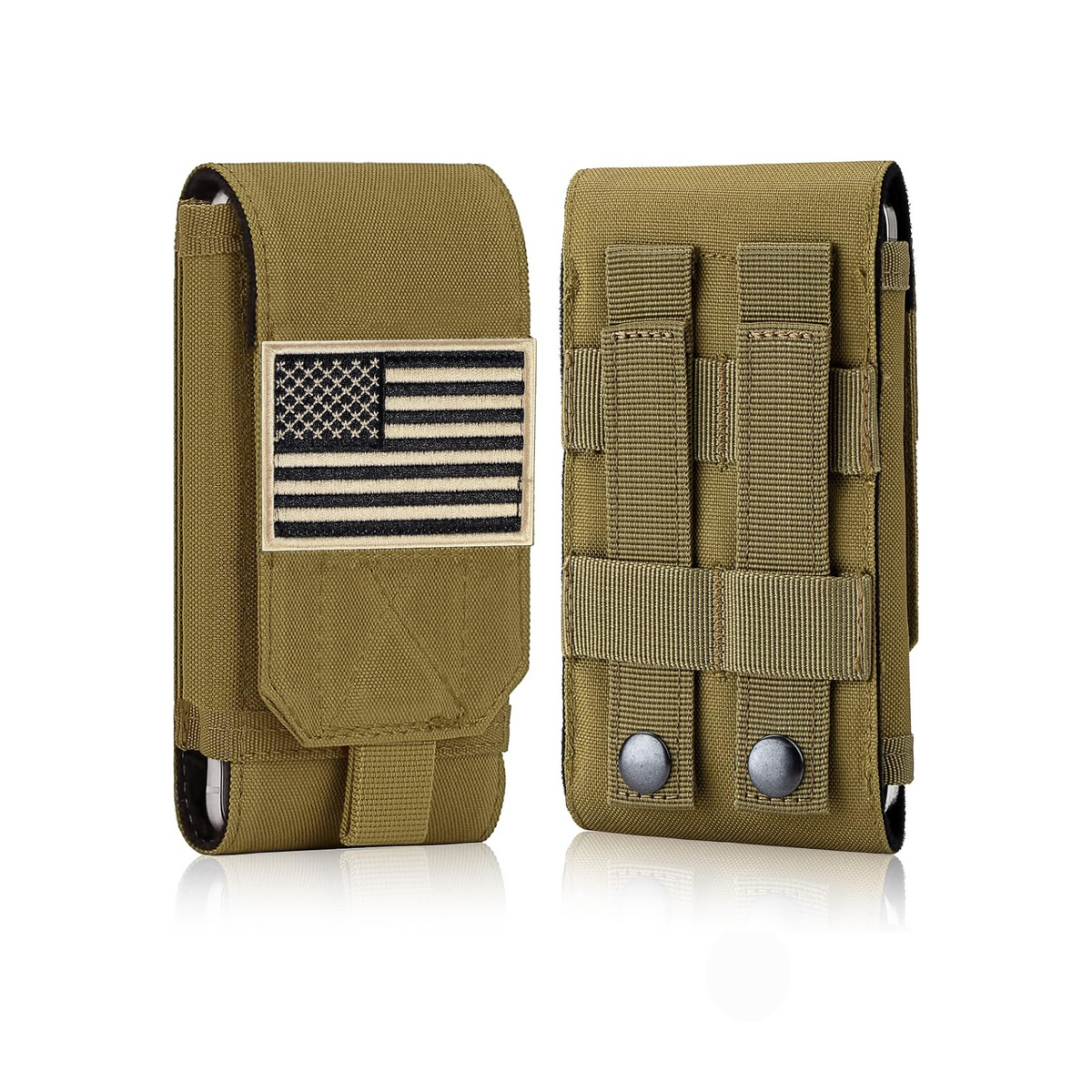 US Flag Molle Phone Holster
