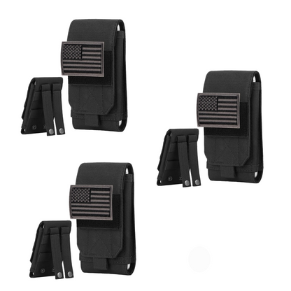 US Flag Molle Phone Holster