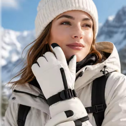 Waterproof Ski Gloves for Kids & Adults