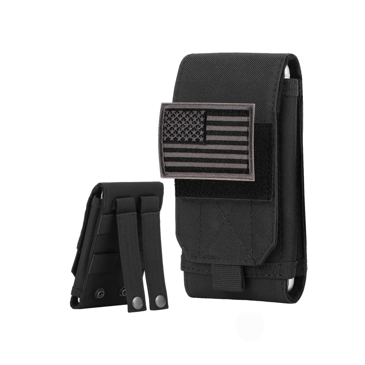US Flag Molle Phone Holster