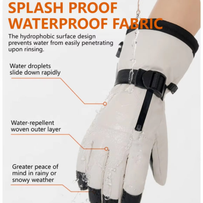 Waterproof Ski Gloves for Men & Women