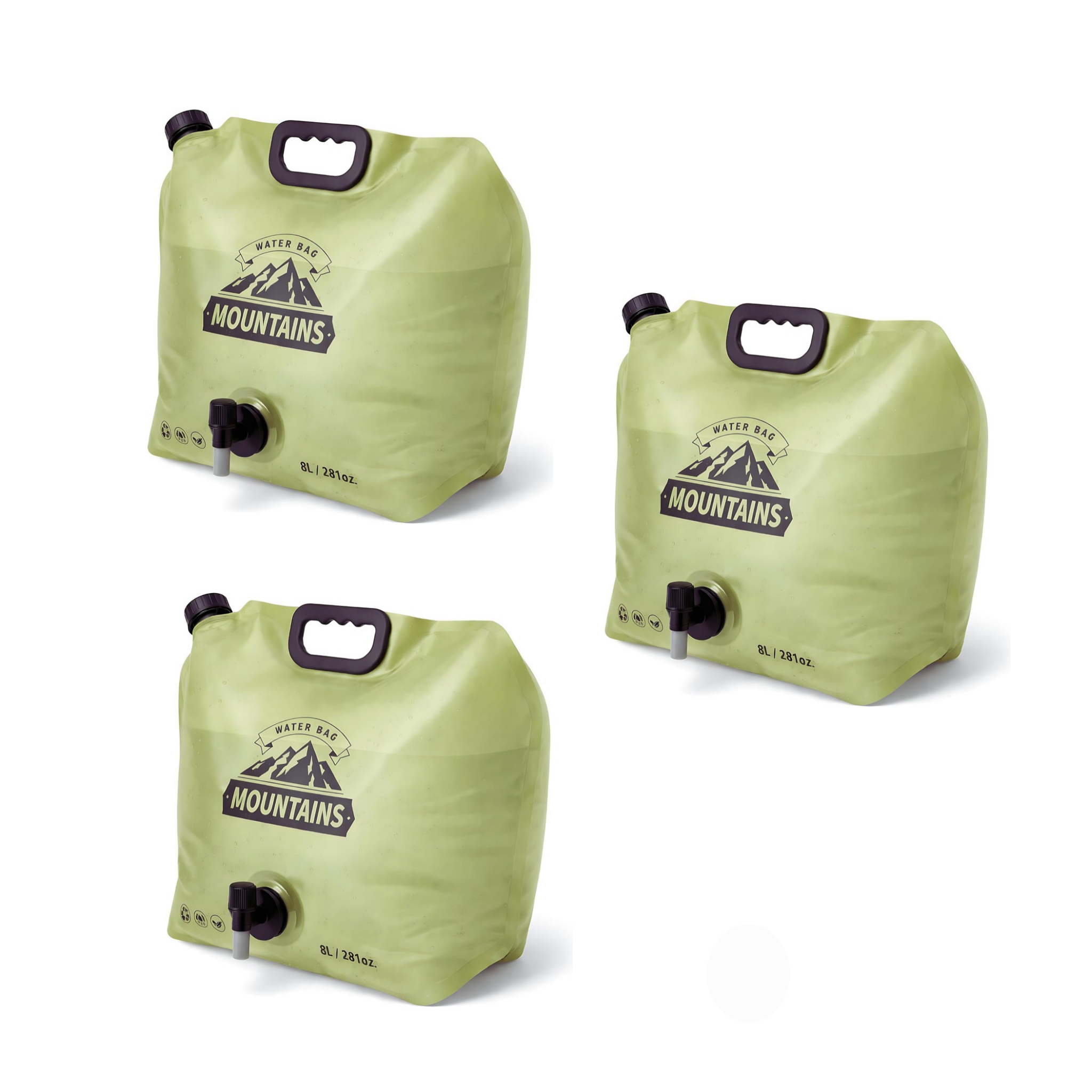 Collapsible Camping Water Container 8L