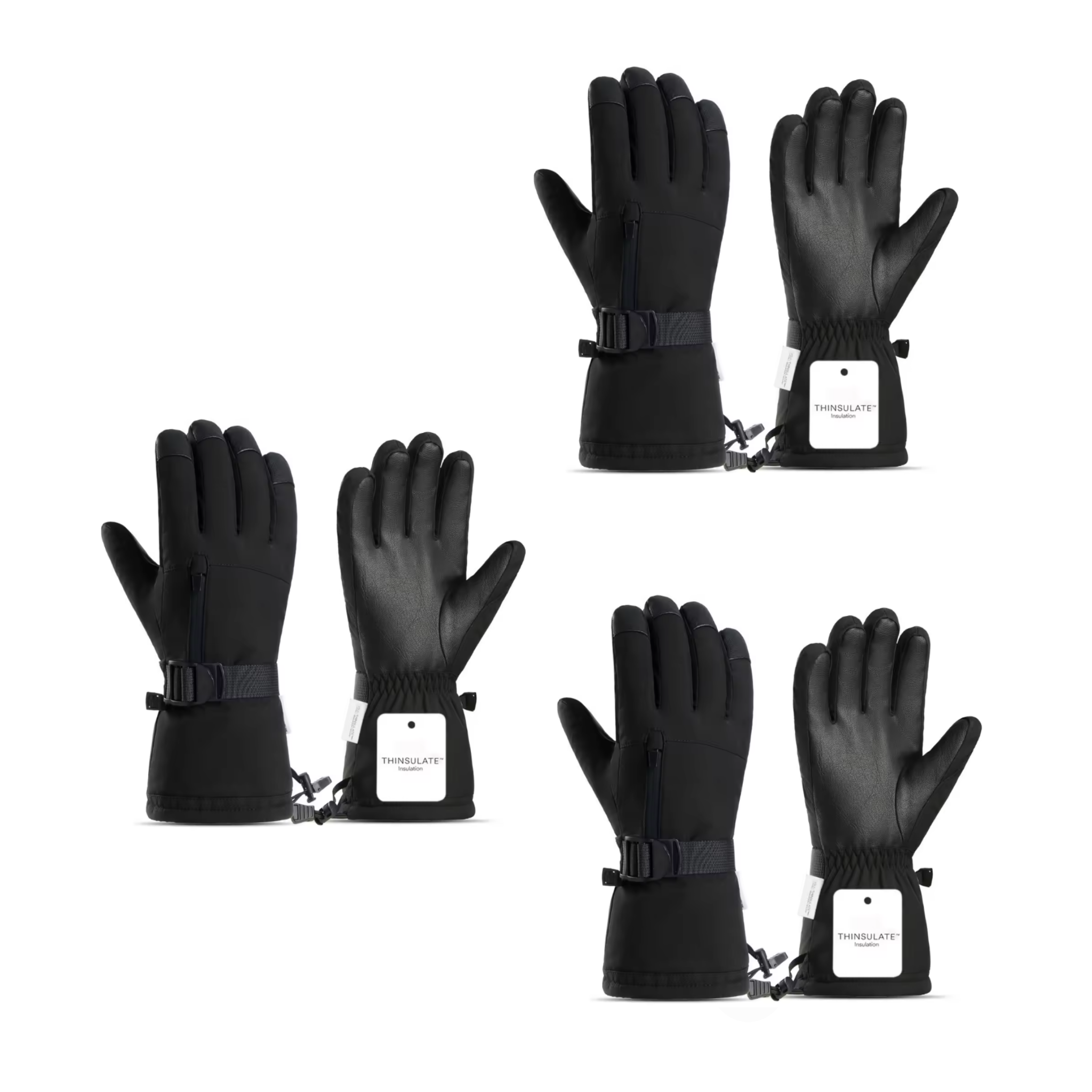 Waterproof Ski Gloves for Men & Women