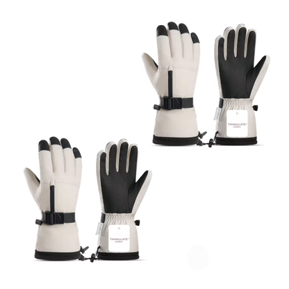 Waterproof Ski Gloves for Kids & Adults