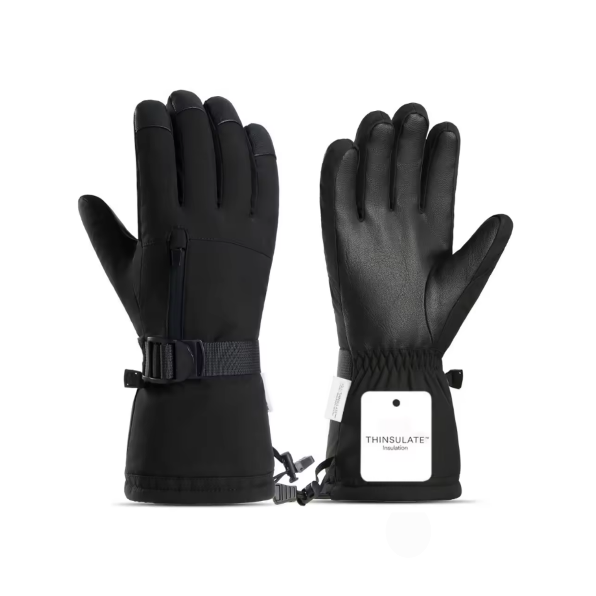 Waterproof Ski Gloves for Kids & Adults