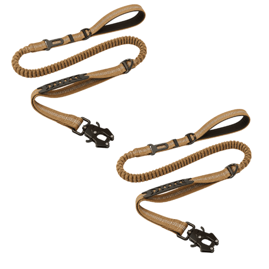 2 Ironjaw Tactical Leashes