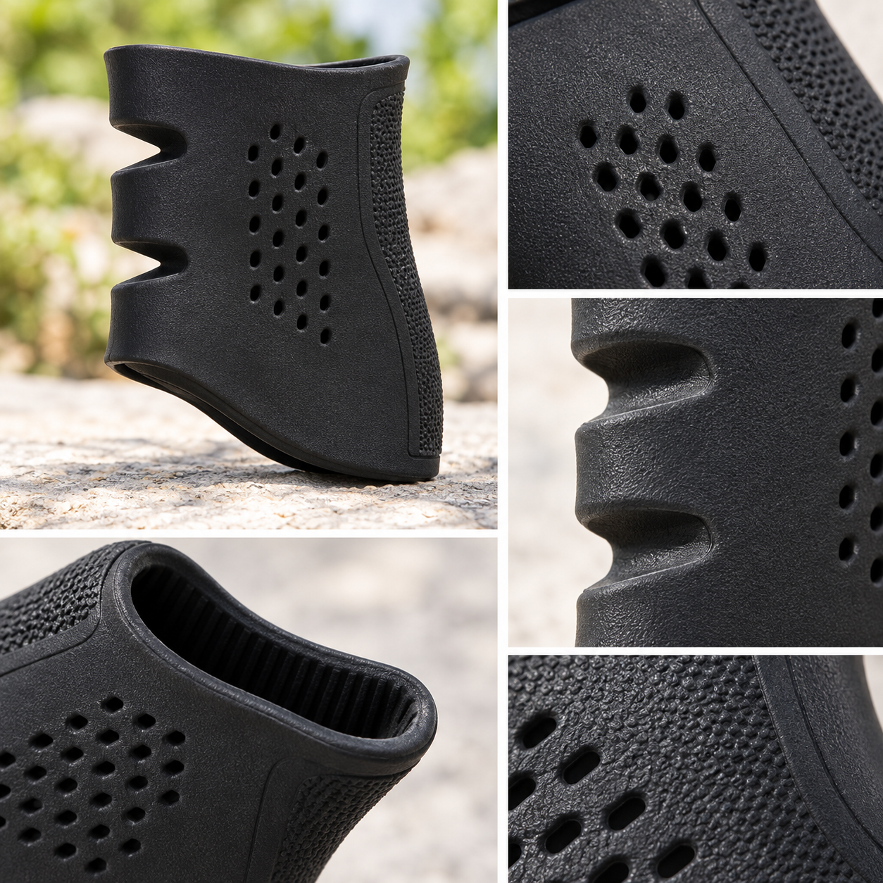 Tactical Rubber Grip