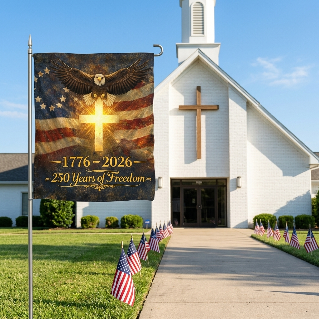 250th anniversary flag