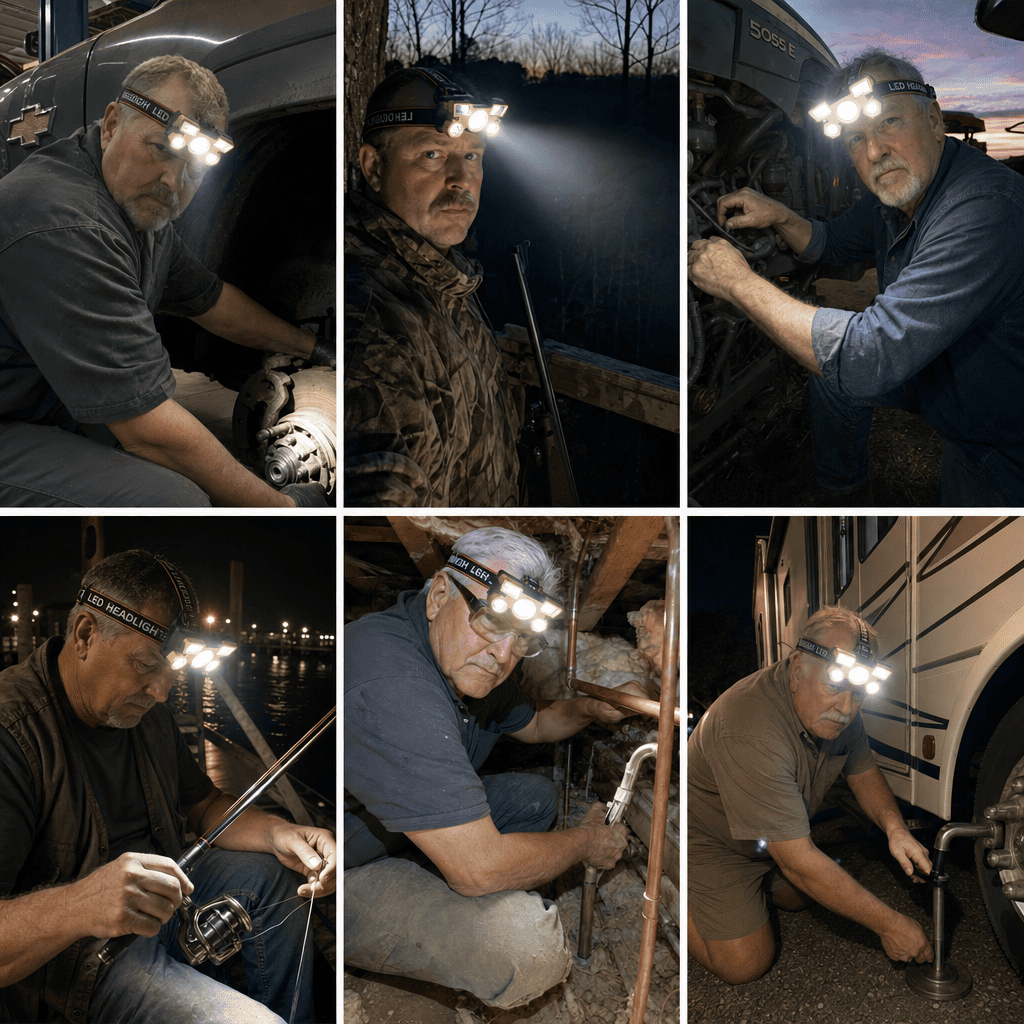 MASTER G TACTICAL HEADLAMP