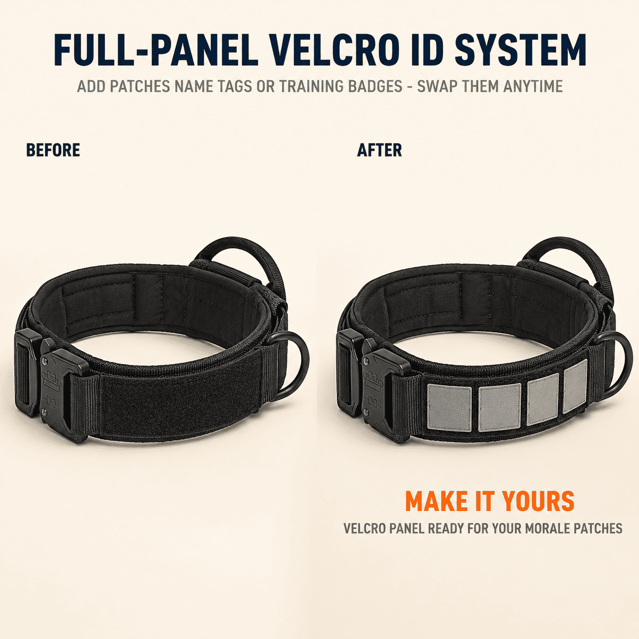 Ceberus Tactical Training Dog Collar