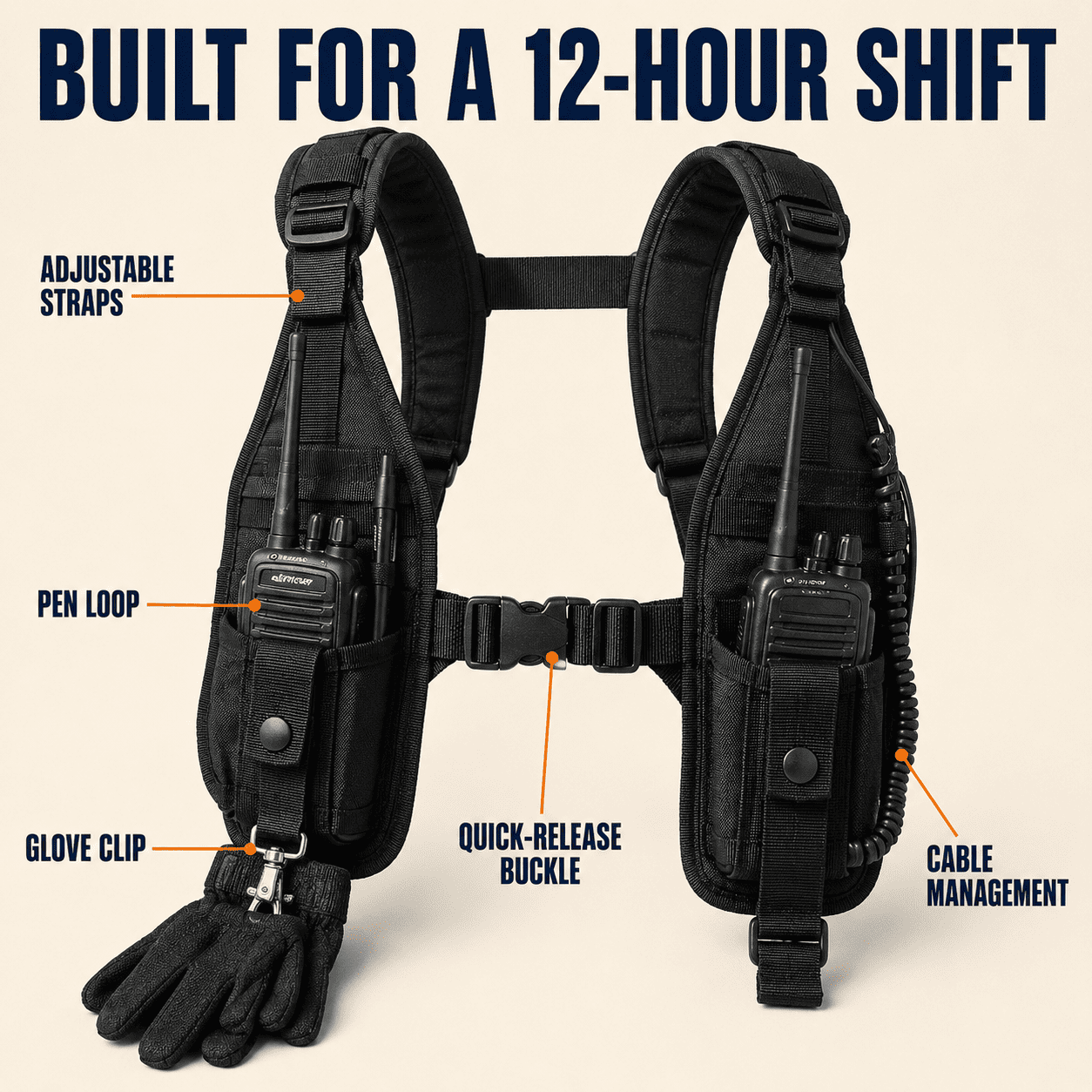 Herald Radio Harness