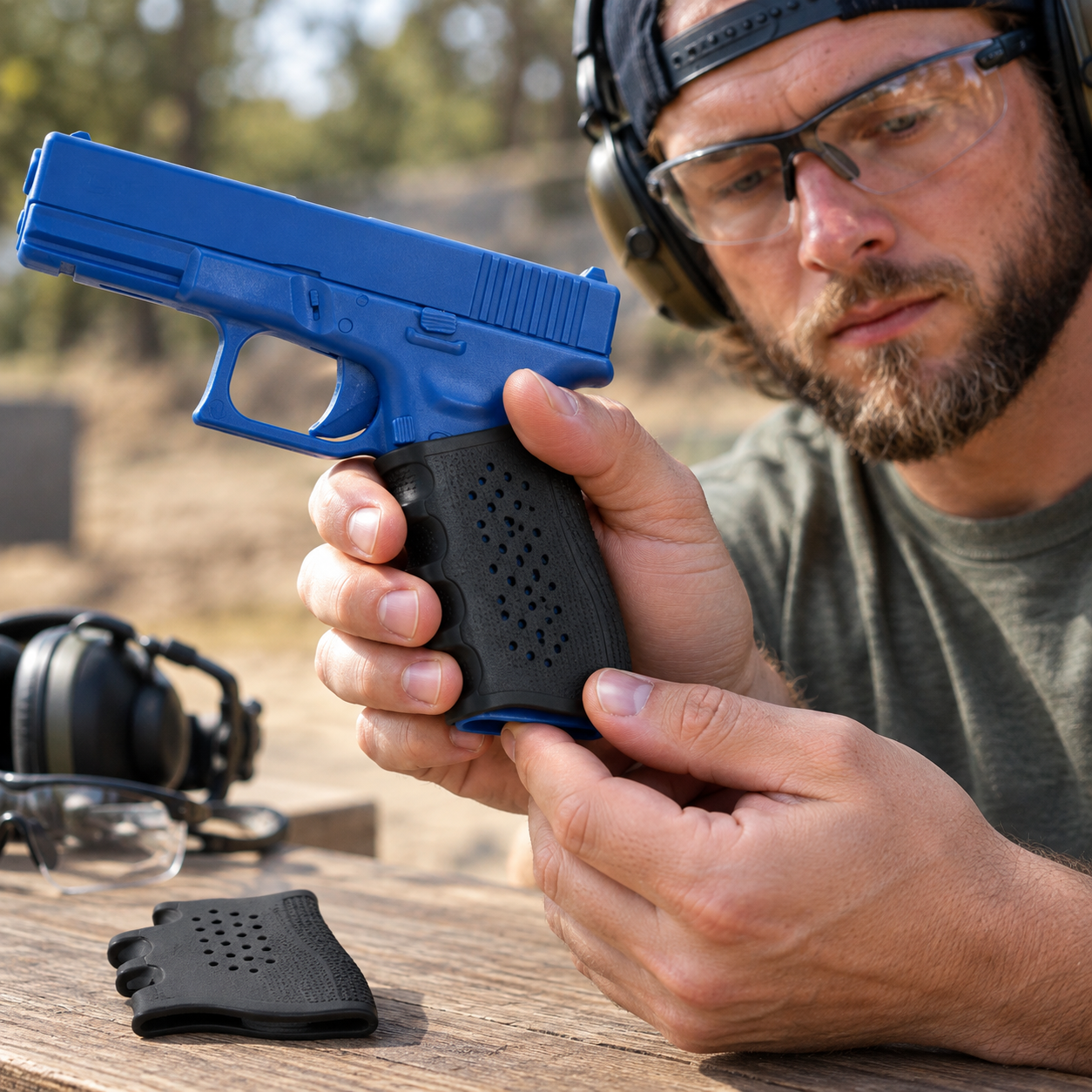 Tactical Rubber Grip