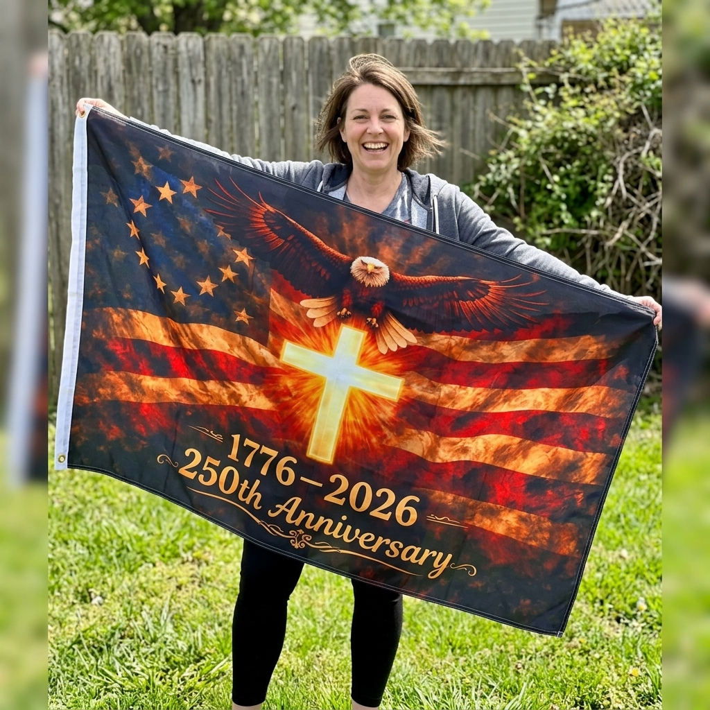 250th anniversary flag