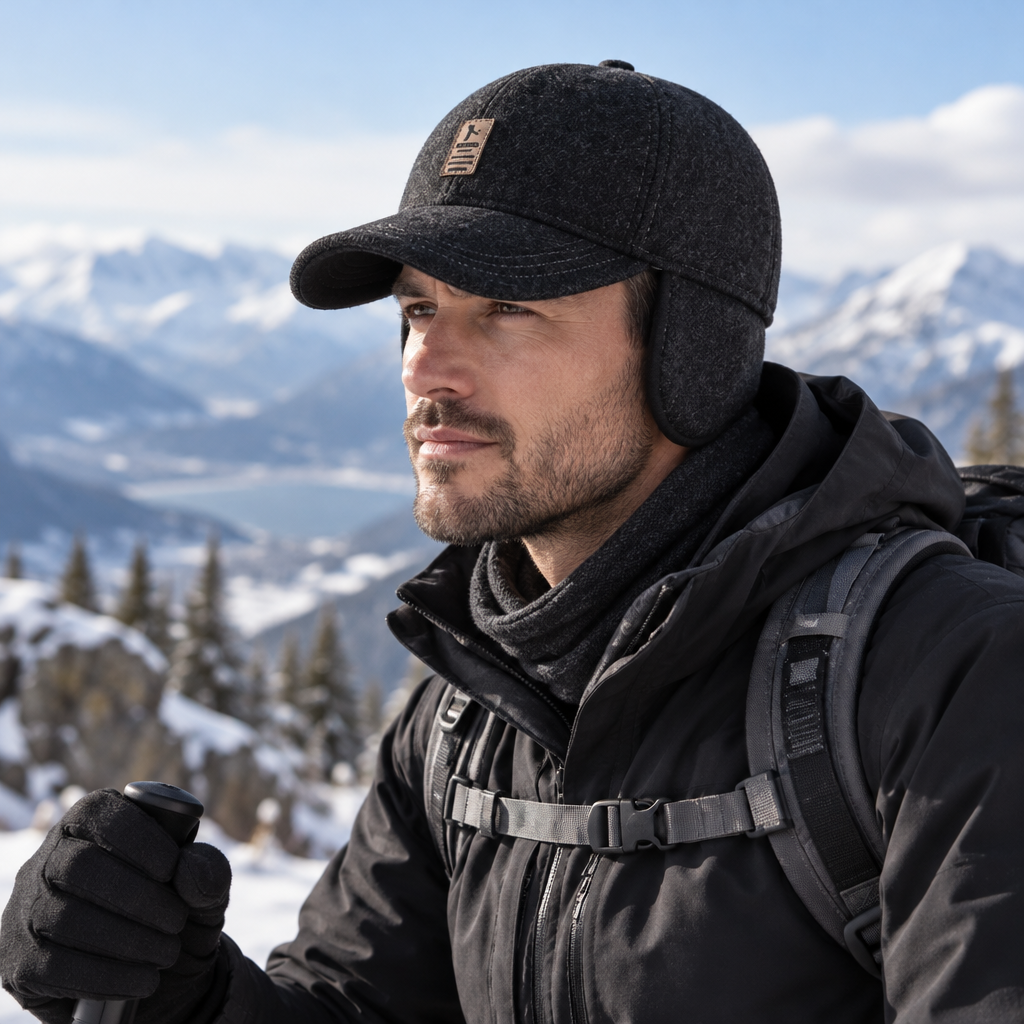 Earflap Sport Dad Cap