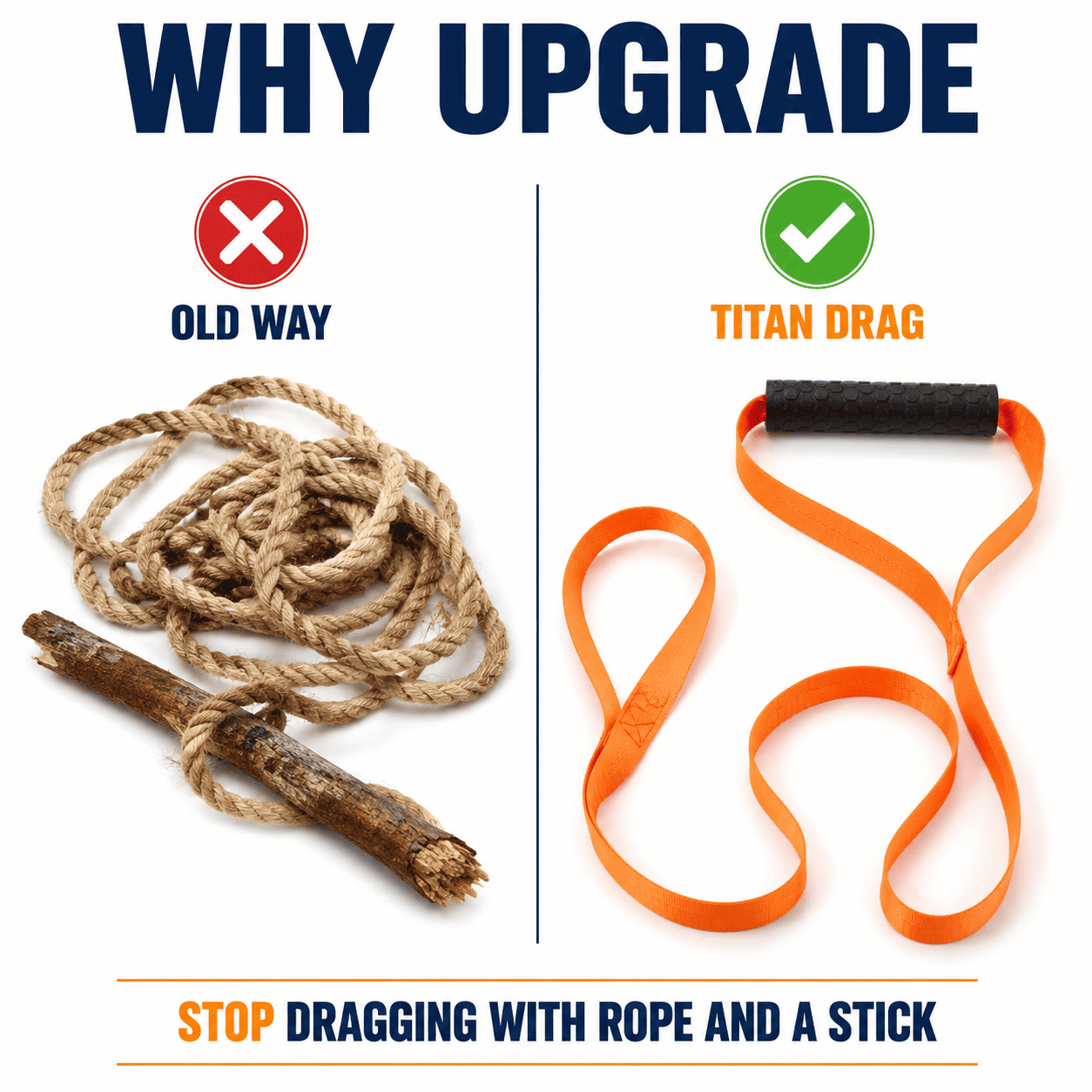 Titan Deer Drag Harness