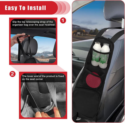 Dinos Car Seat Storage Hanging Bag