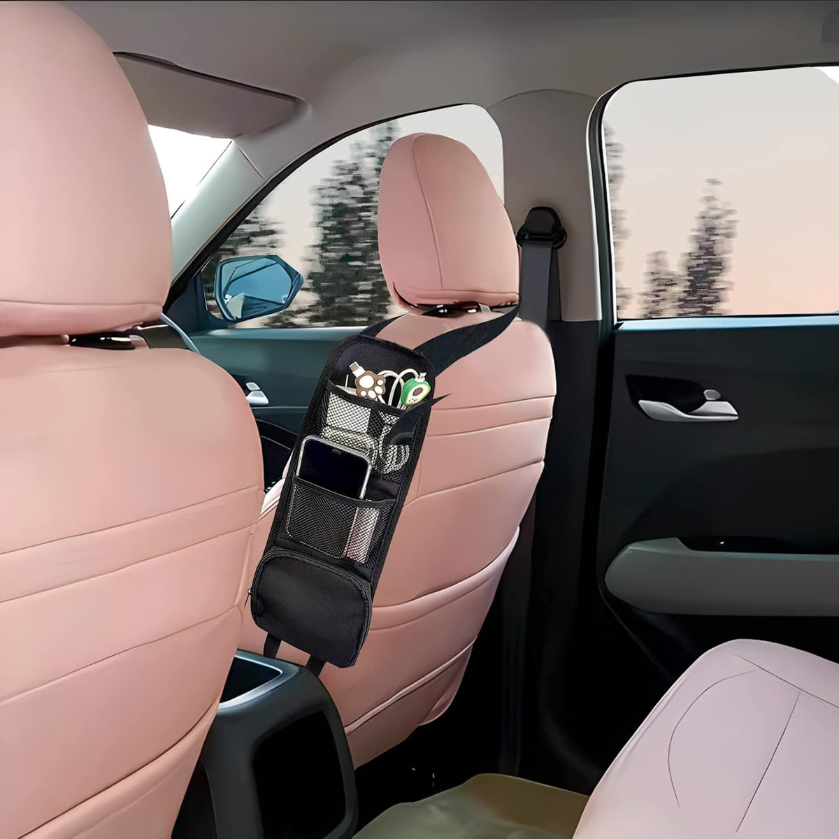Dinos Car Seat Storage Hanging Bag