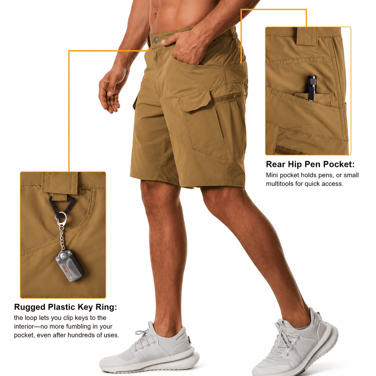 RANGER TACTICAL CARGO SHORTS