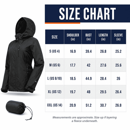 WOMEN'S CASCADE RAIN SHELL JACKET