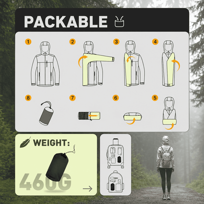 WOMEN'S CASCADE RAIN SHELL JACKET