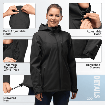WOMEN'S CASCADE RAIN SHELL JACKET