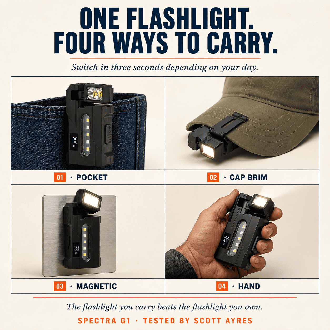 Specta G1 Flashlight