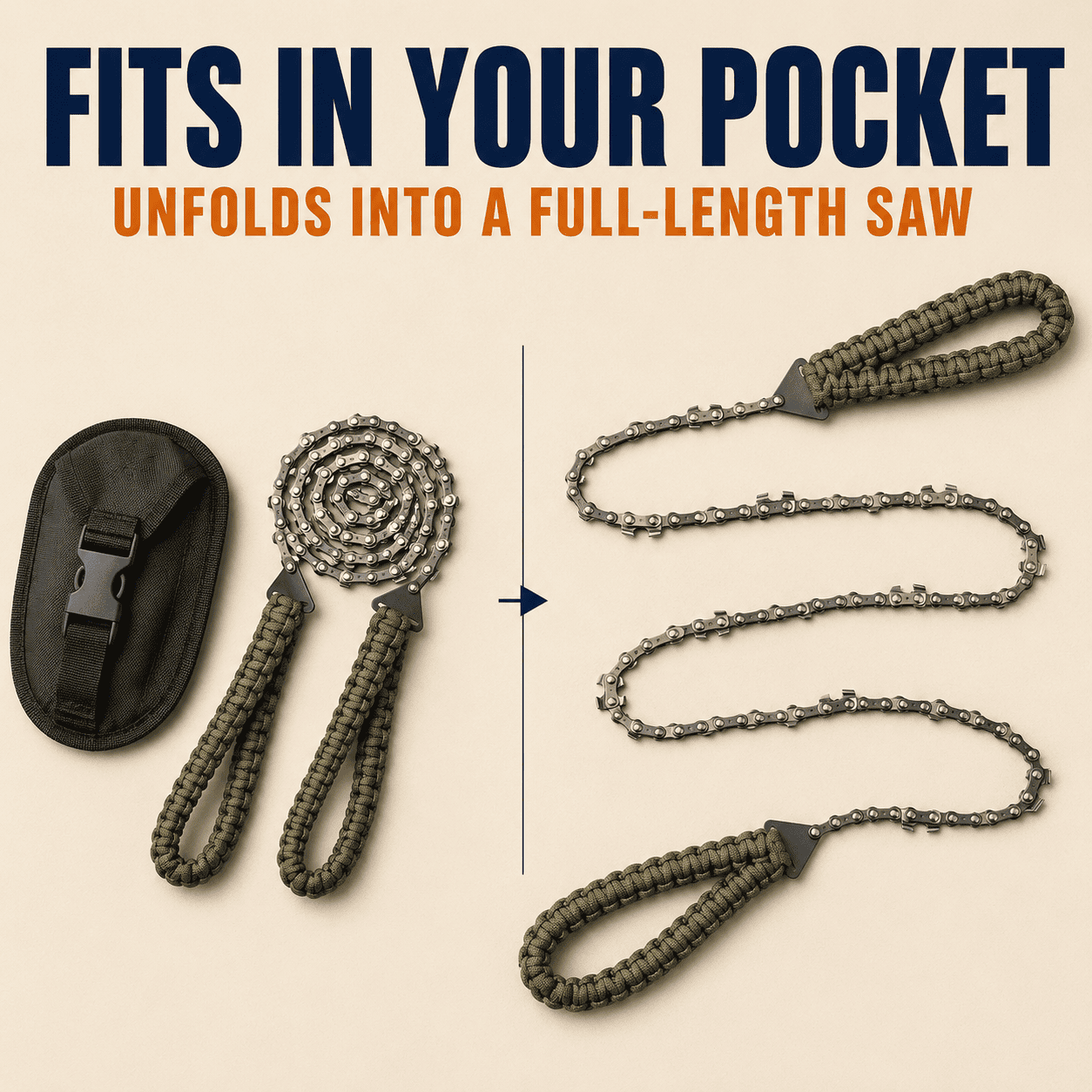 Falcata Pocket Chainsaw