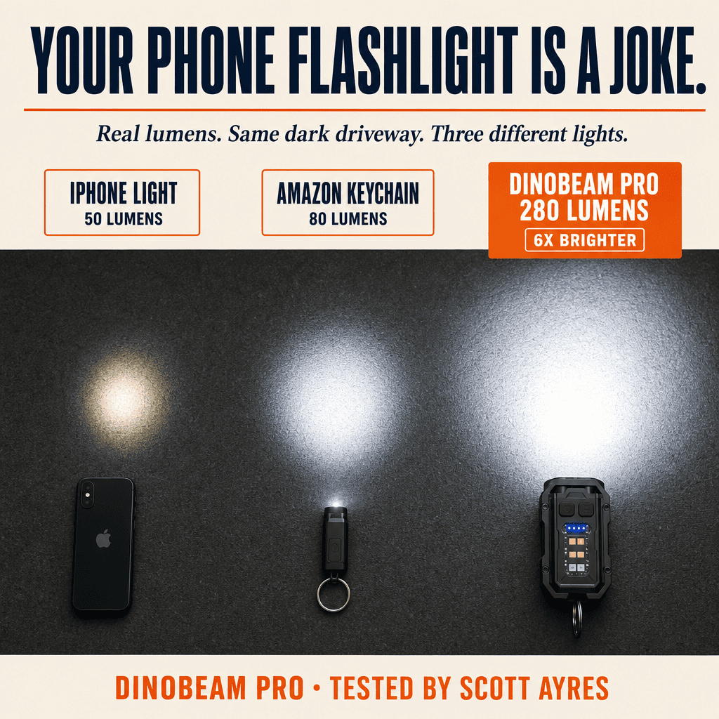 Dinobeam pro flashlight